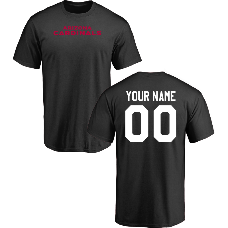 Men Arizona Cardinals NFL Design-Your-Own Short Sleeve T-Shirt